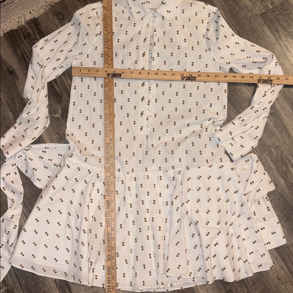 Derek Lam 10 Crosby By Anthropologie Dress | White | Size 2 
NWOT - Picture 6 of 7